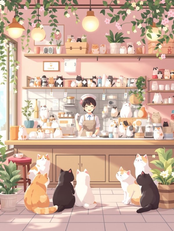 猫咪咖啡厅 剧集封面
